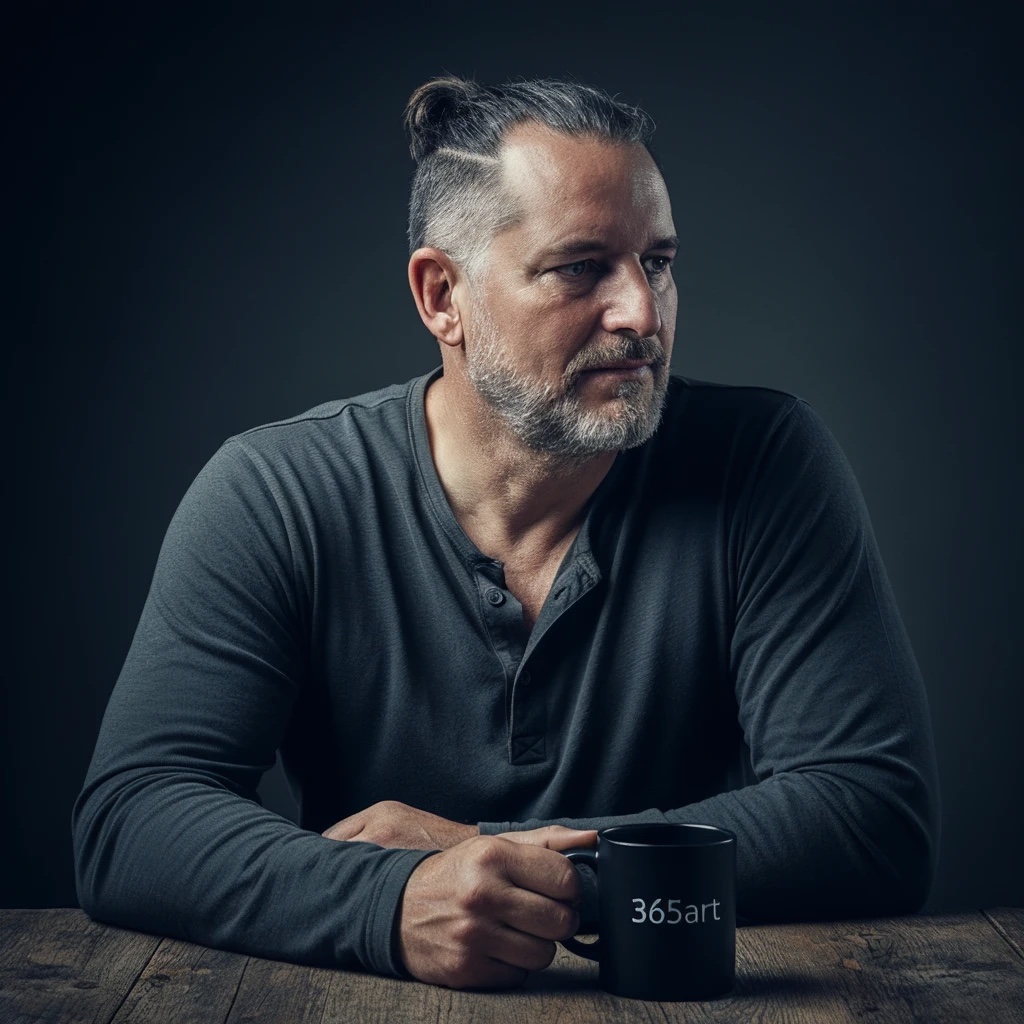 Miguel Seidel – A68A, Landshut (Porträt KI-bearbeitet)